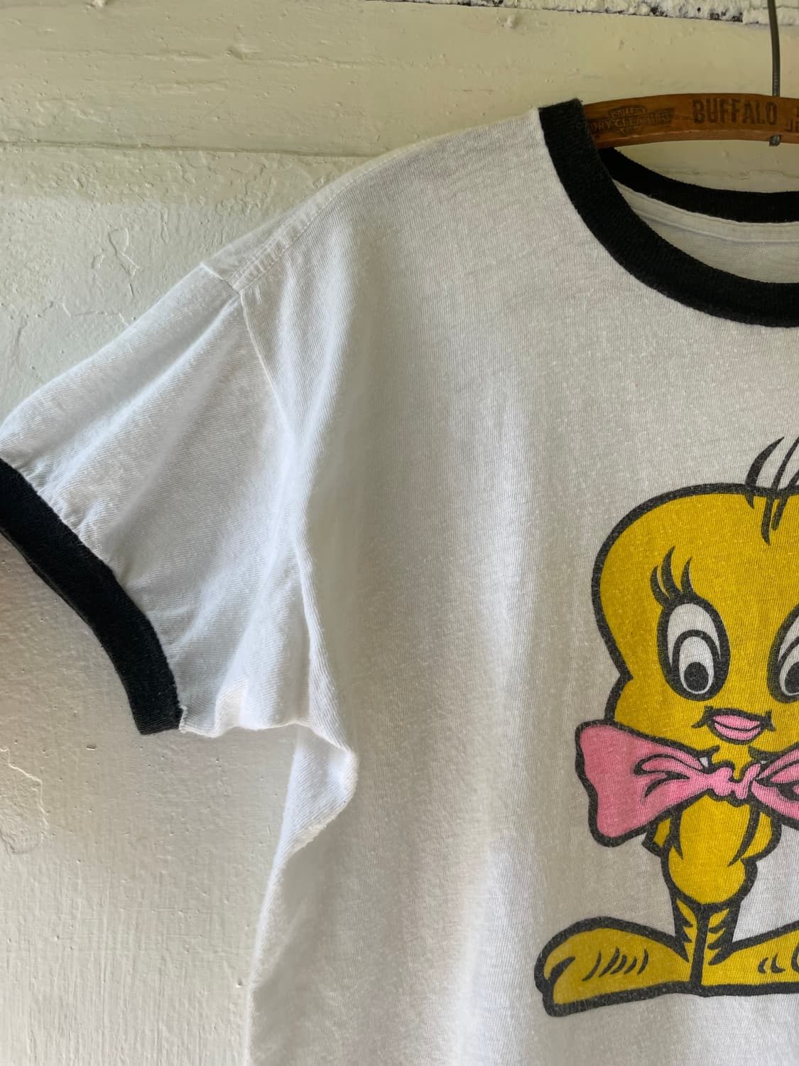 1980–90's Vintage Tweety Ringer T-shirt  상품이미지3