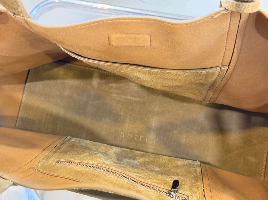 Suede Shopper Bag_Camel 상품이미지9