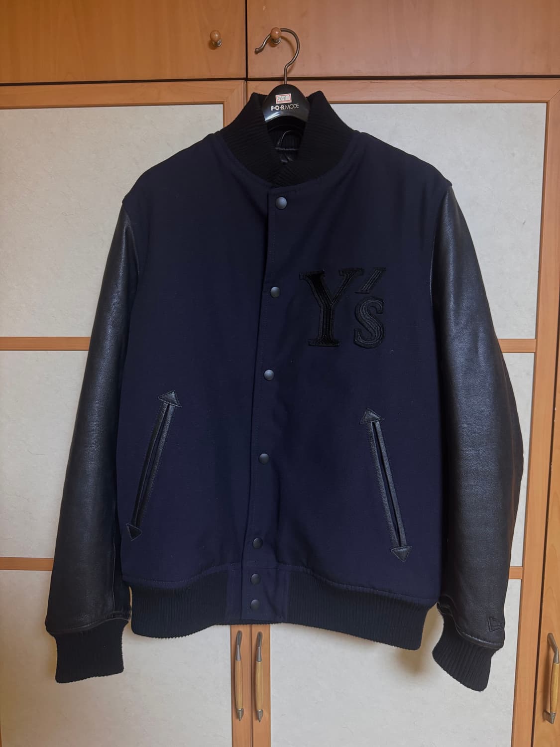 Y‘s 요지야마모토 바시티 자켓 상품이미지1