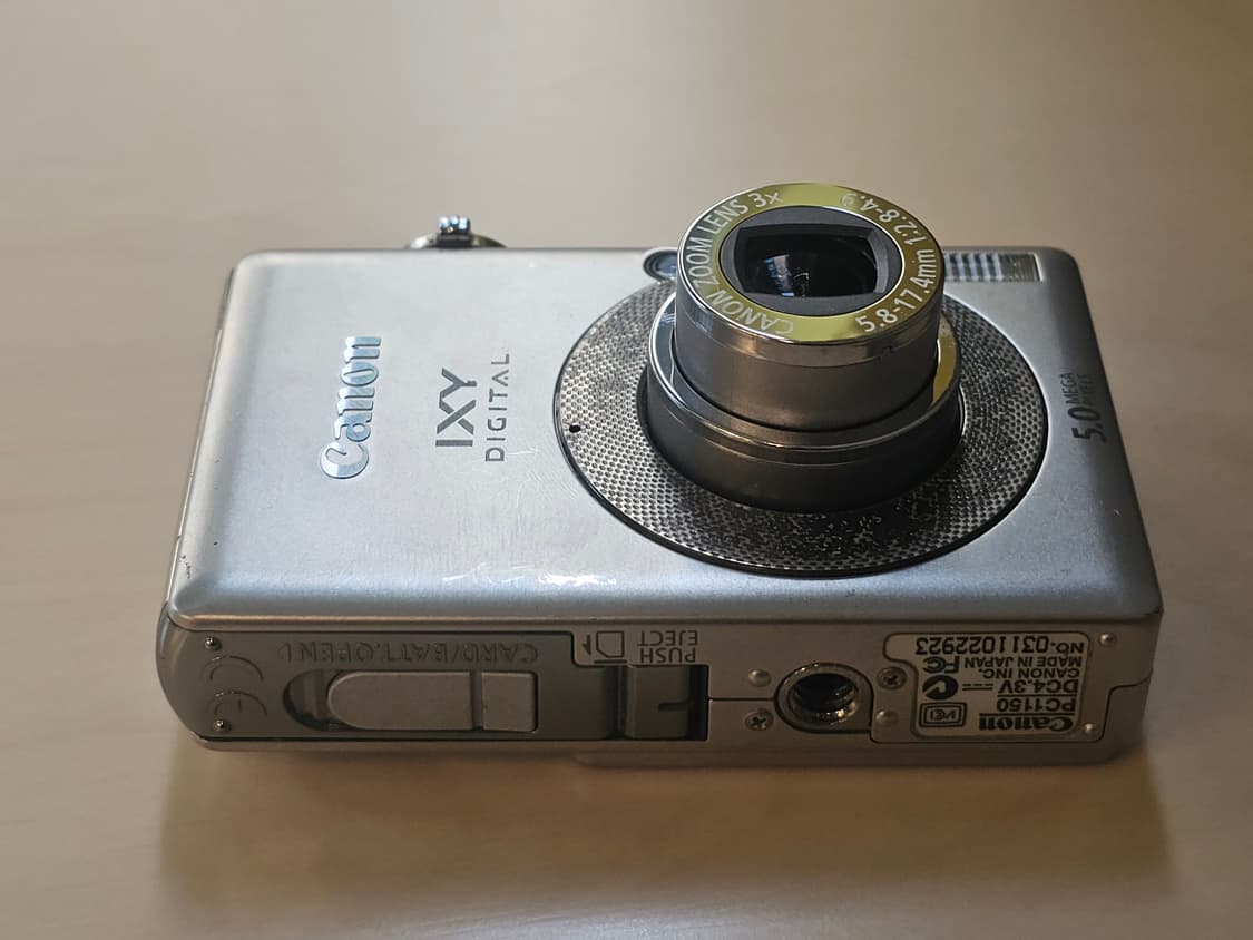 캐논 IXY 55(국내명 익서스 50)-줌 기능 이상 상품이미지7