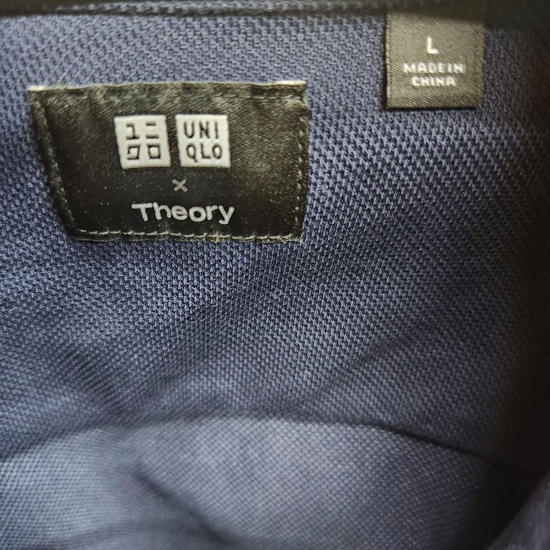 유니클로x띠어리 투포켓 반팔셔츠 L(M) 상품이미지5