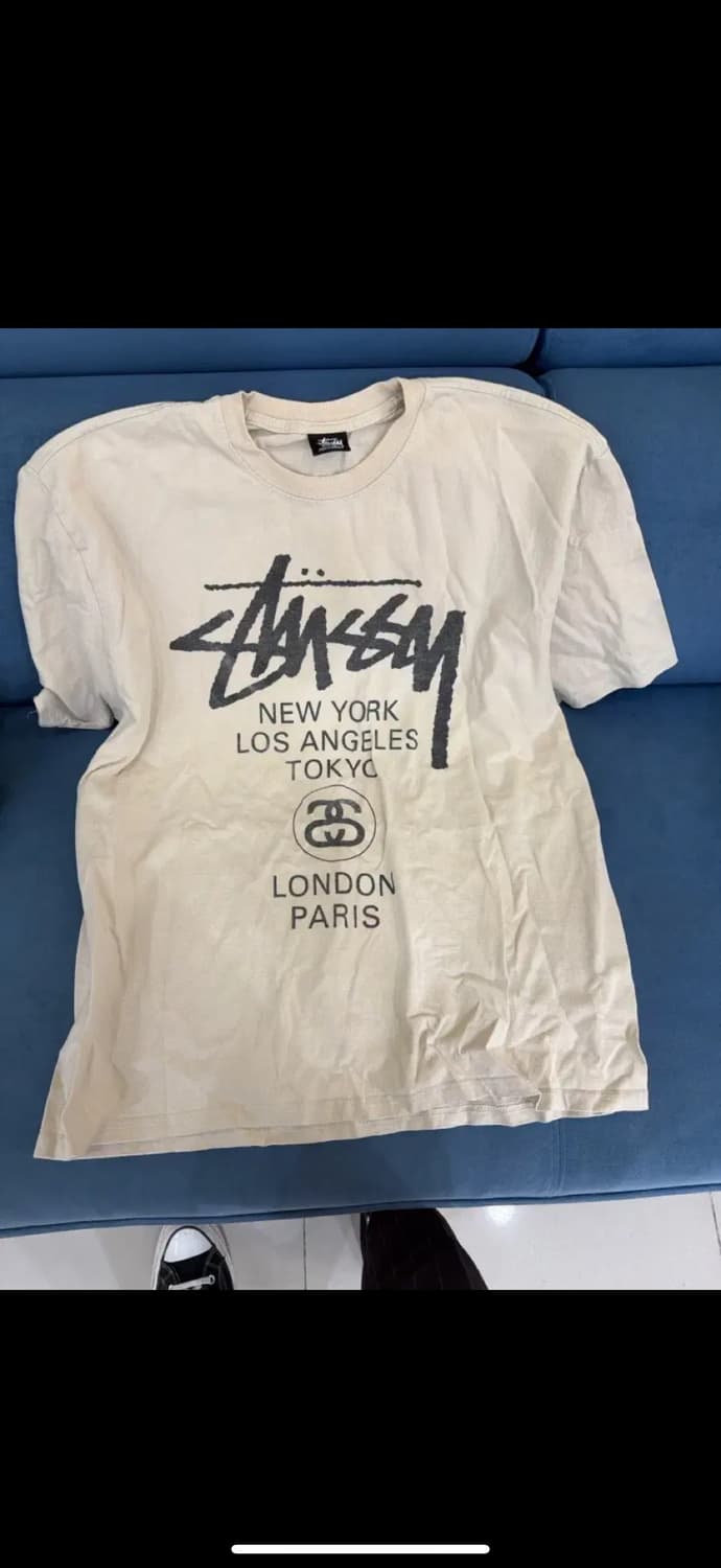 스투시 월드투어 티셔츠 상품이미지1