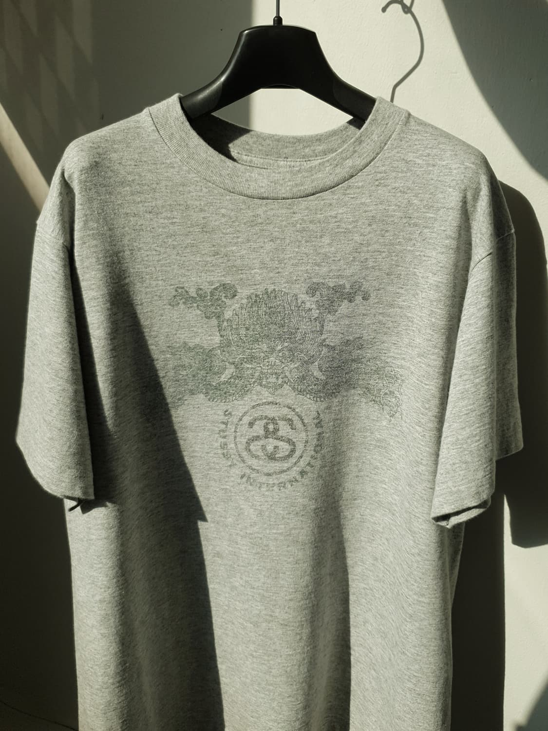 90s STUSSY print tee 상품이미지3