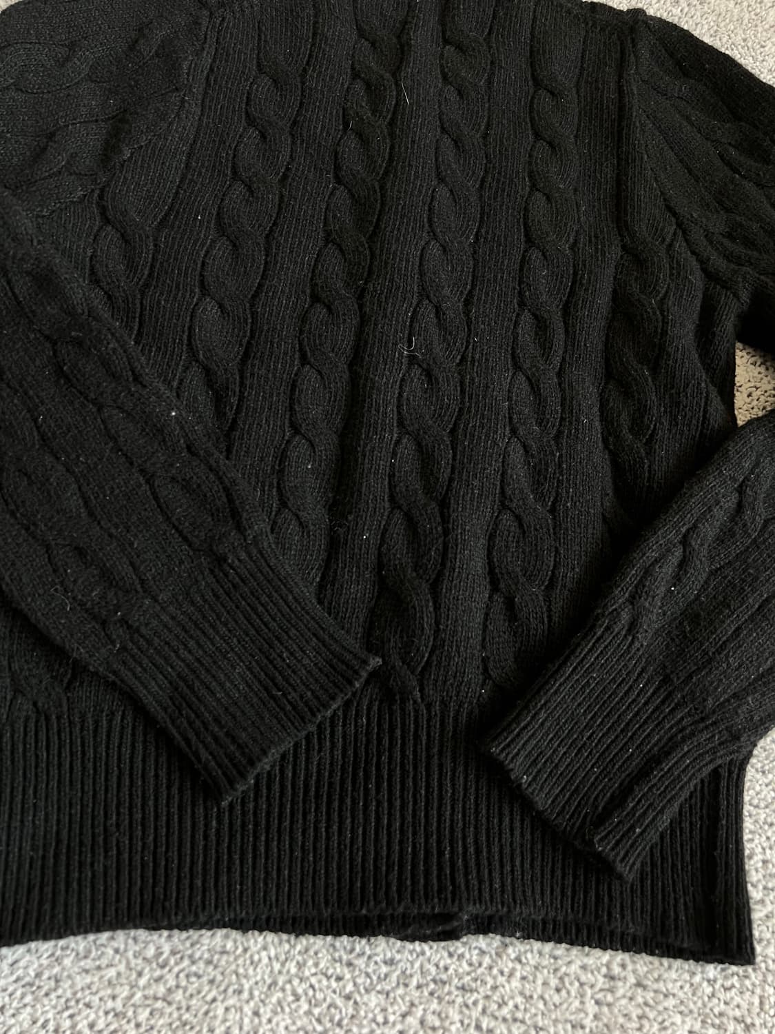 폴로 랄프 로렌 꽈배기 니트 cardigan 상품이미지7