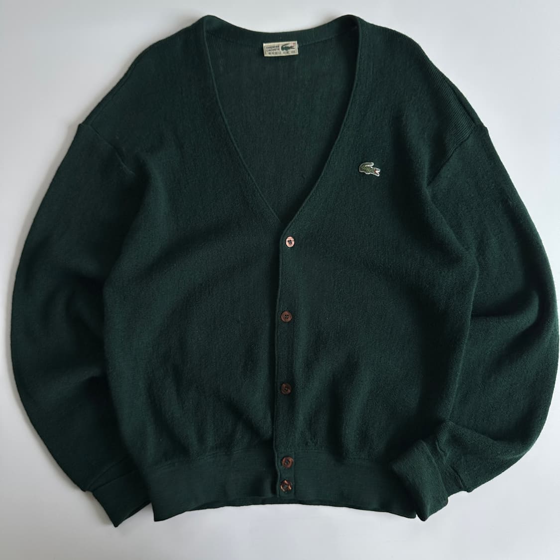 Lacoste 라코스테 서광 90‘s 퓨어울 가디건 상품이미지2