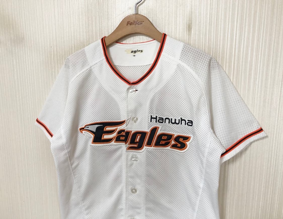 KBO 한화이글스 홈유니폼/져지 90 #52 김태균 상품이미지6