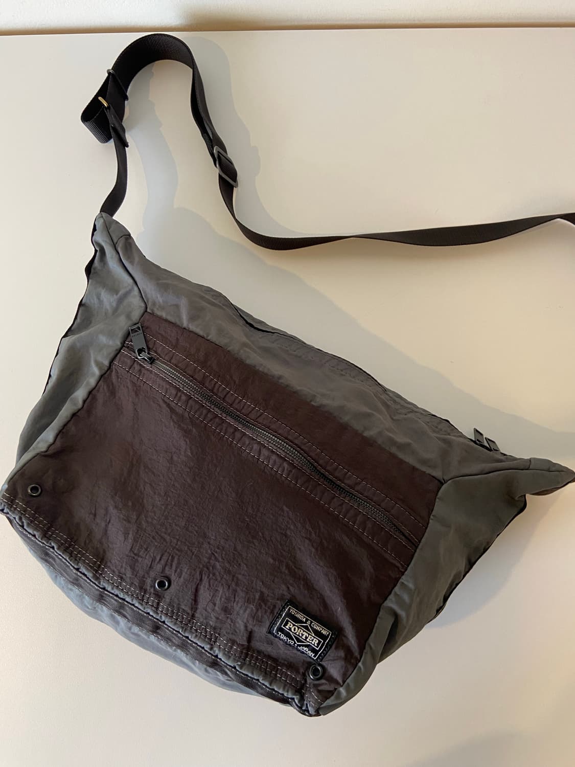 요시다 포터 투톤컬러 나일론 숄더백 상품이미지2