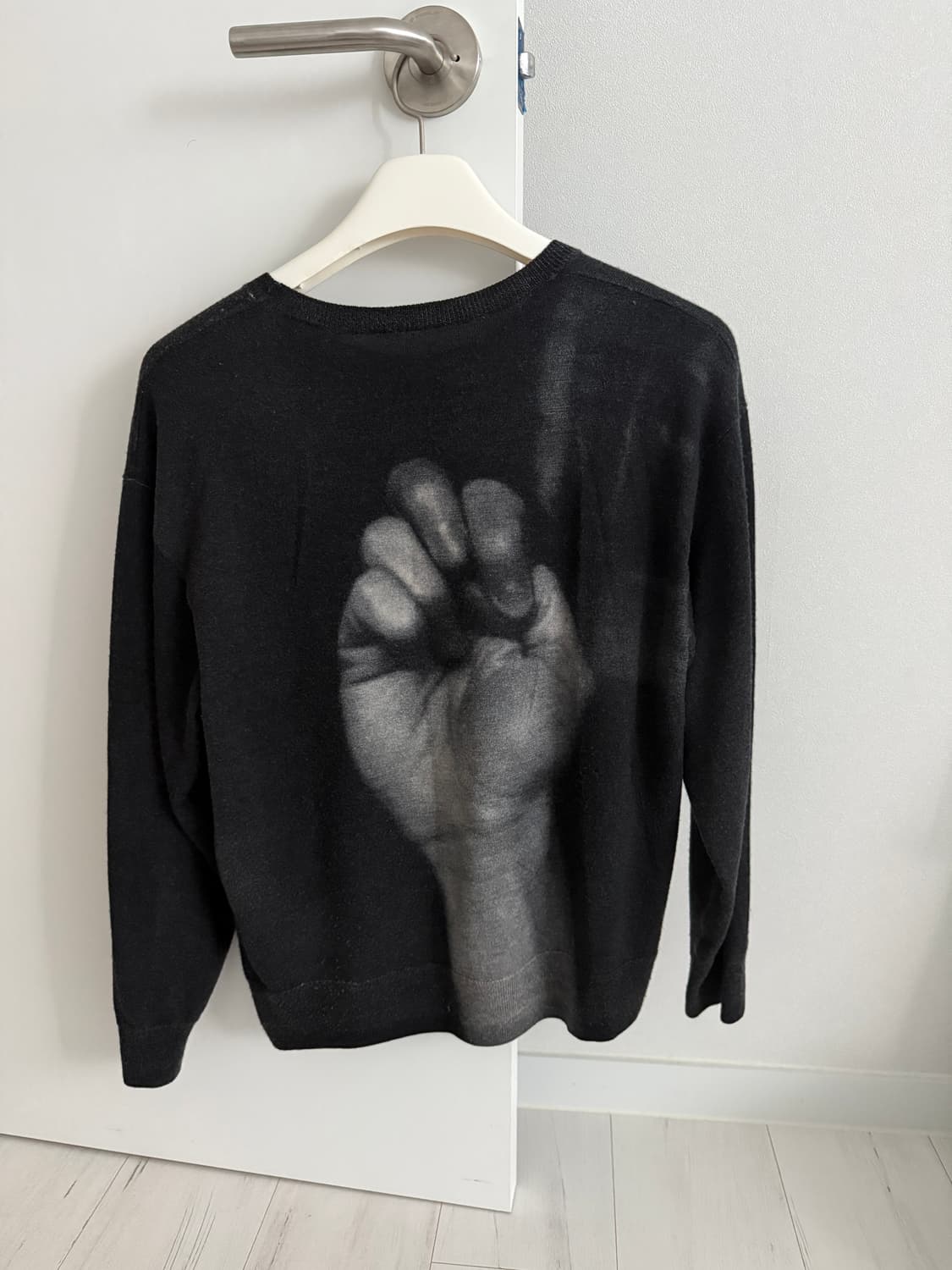 032C Graphic Print Fine Knit 상품이미지2