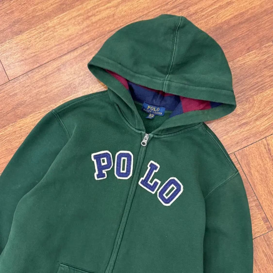 90 폴로 랄프로렌 빅로고 후드 집업  상품이미지2