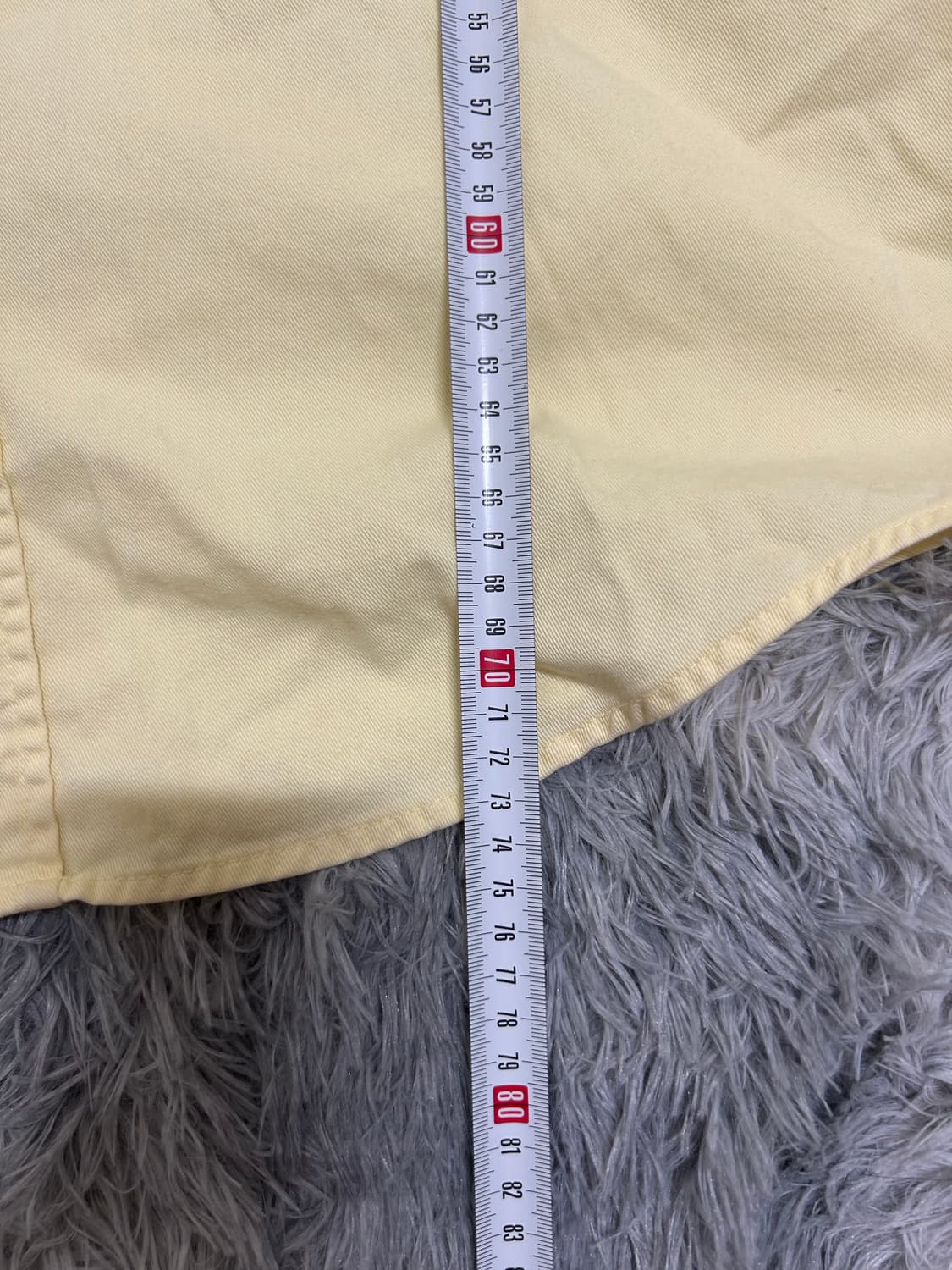 칼하트 y2k 아방핏 옐로우 셔츠(m) 상품이미지5