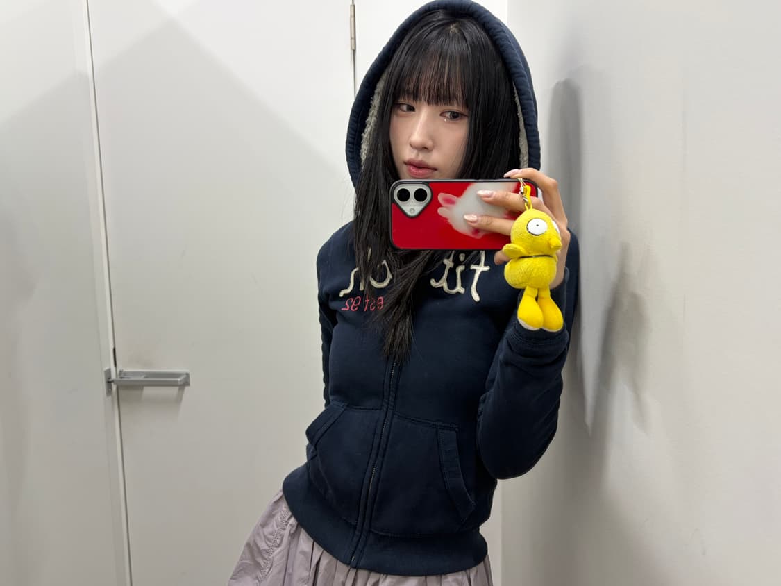 아베크롬비앤피치 퍼 후드집업 상품이미지5