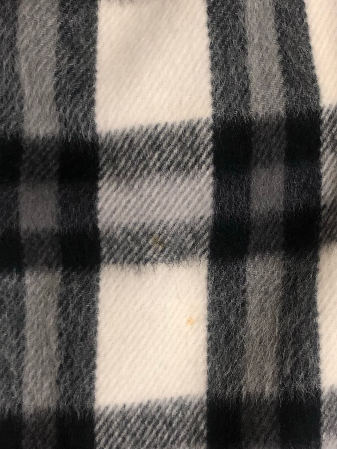 체크 울 스커트 (꽃 디테일) 상품이미지3