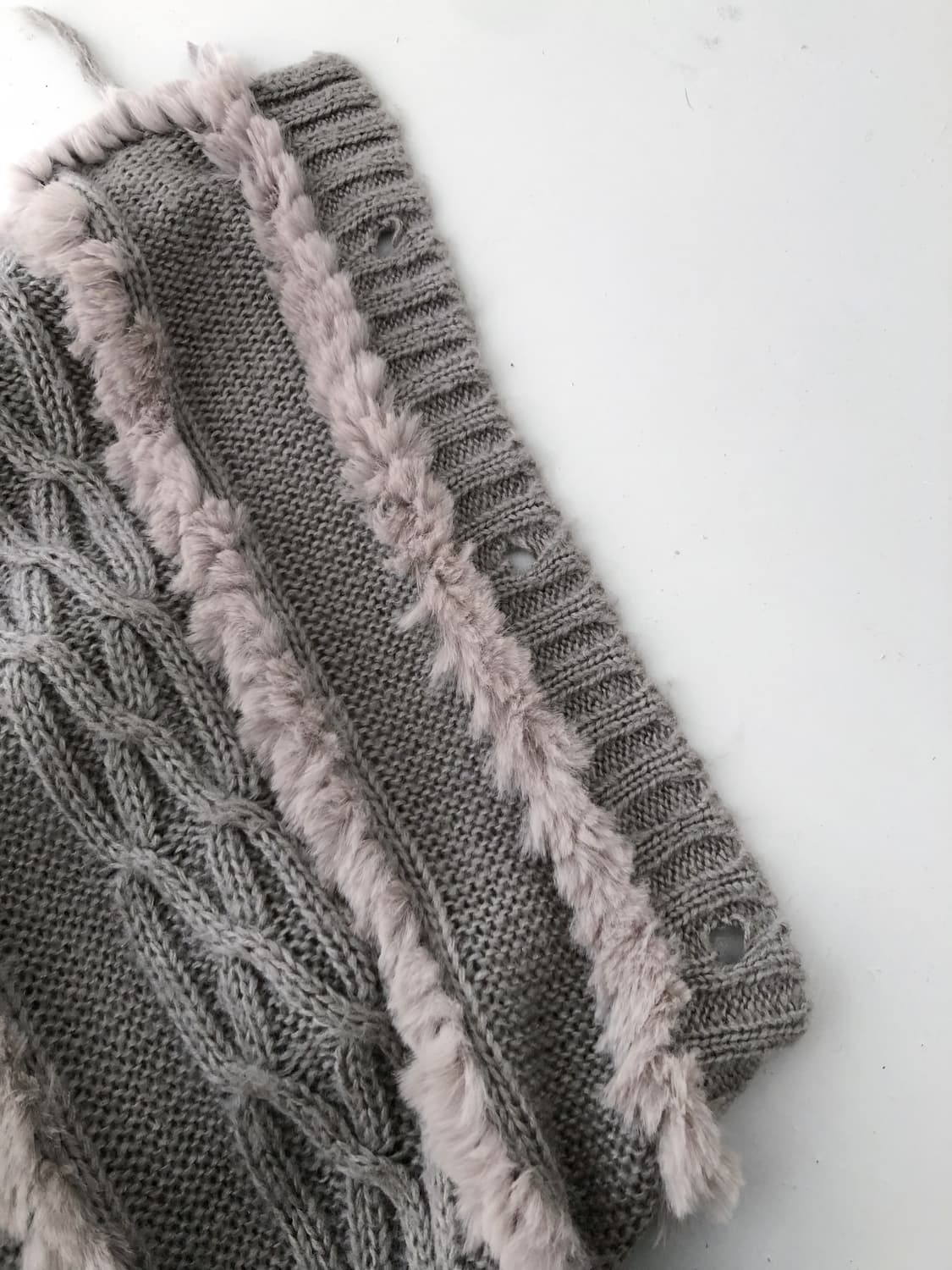 grunge fur muffler 상품이미지4