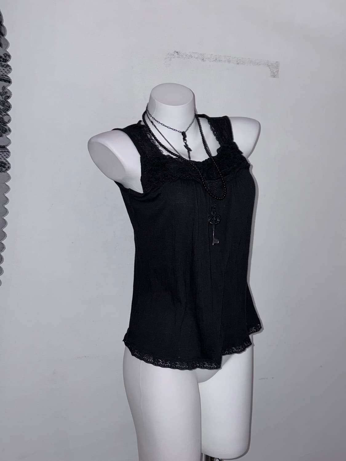 고딕앤젤세트 고스 다크페어리 3pcs 레이스, 볼레로, 코르셋 상품이미지8