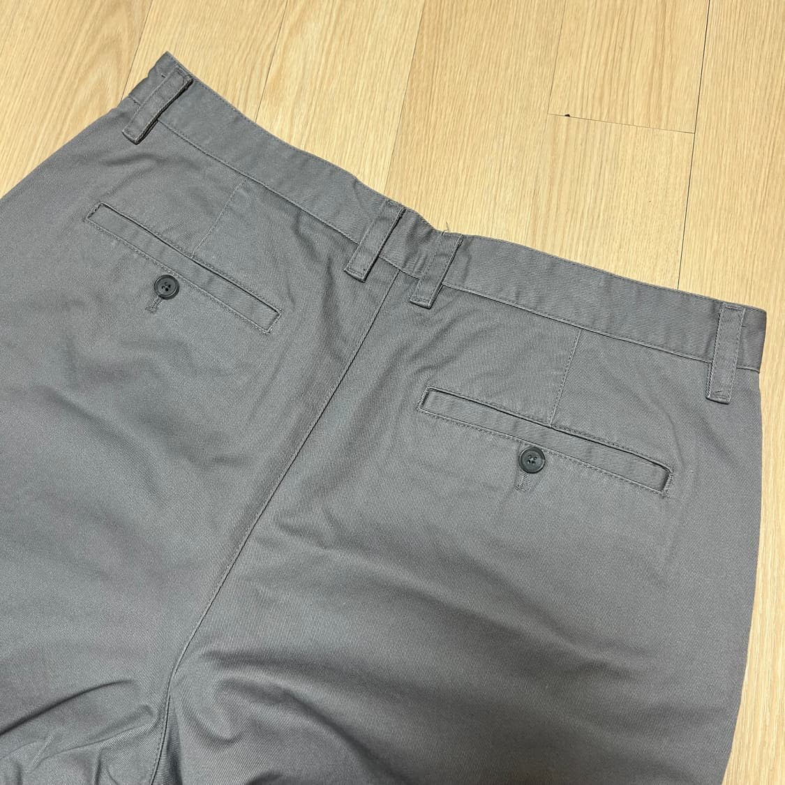 무신사 와이드 치노팬츠 그레이 상품이미지5