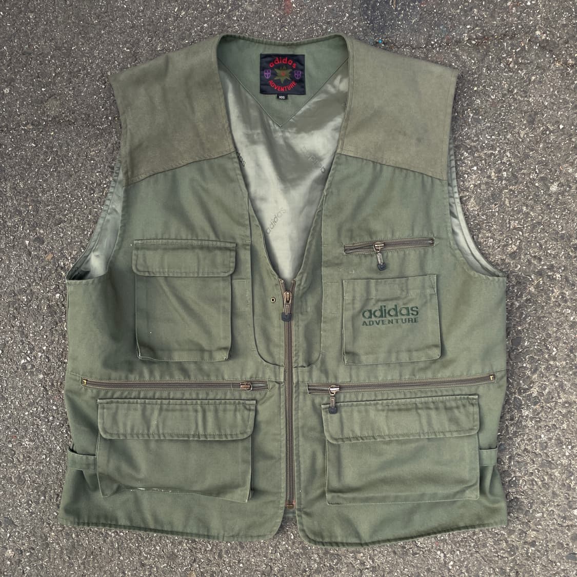90s 아디다스 재우교역 올드스쿨 유틸리티 멀티포켓 베스트 조끼 105 상품이미지2