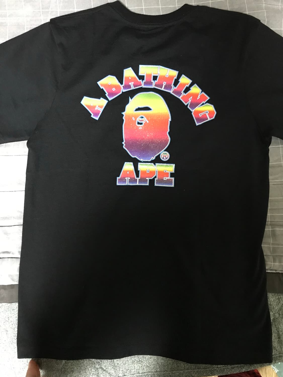 베이프 카타카나 레이디 반팔 티셔츠 S 상품이미지4