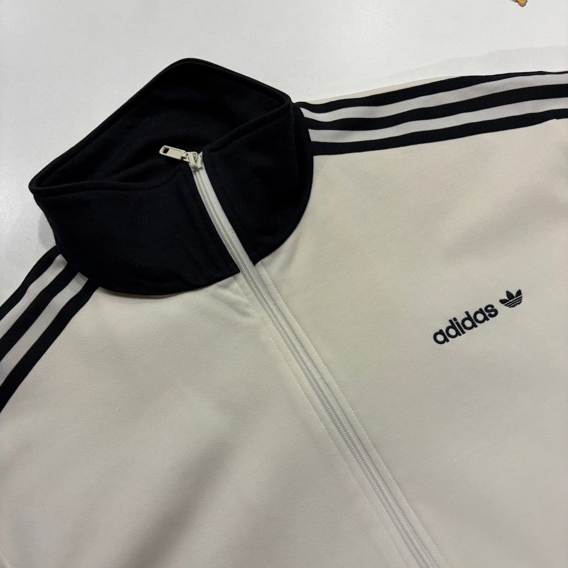 [105] 아디다스 베켄바우어 삼선 트랙탑 져지 화이트 B742 상품이미지3