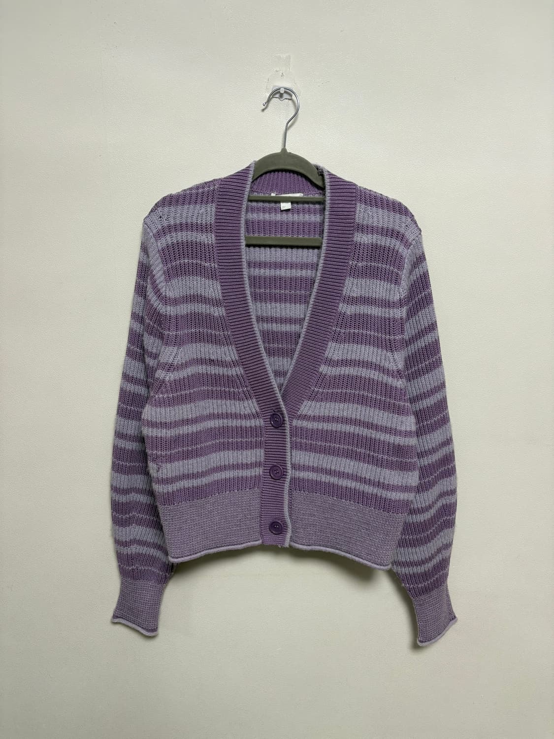 COS 퍼플 가디건 상품이미지2
