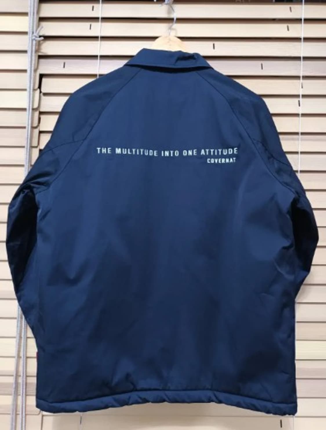 커버낫 남성 네이비 쉐르파코치자켓 상품이미지3