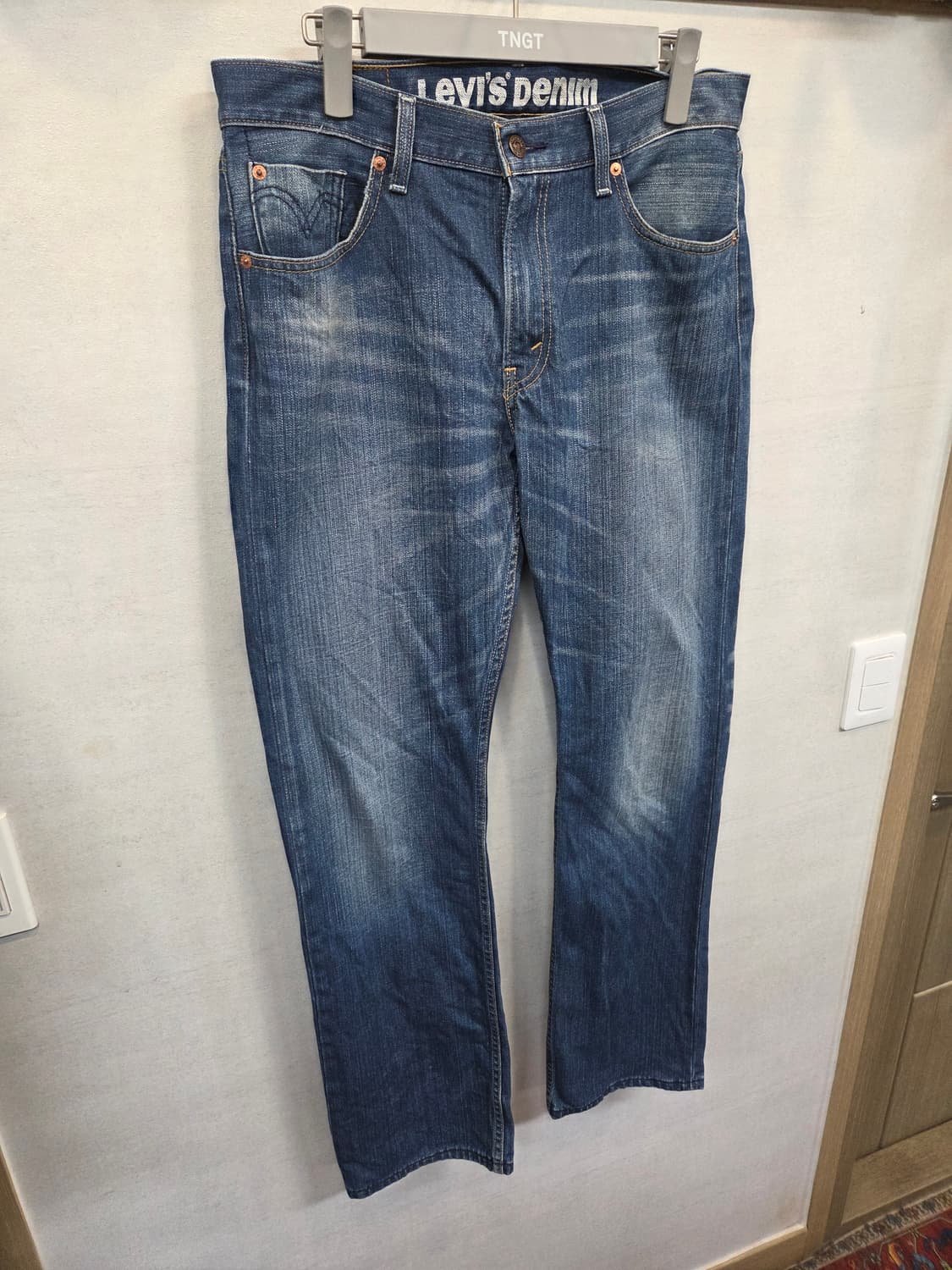 리바이스 523 스트레이트 데님팬츠 34 상품이미지6