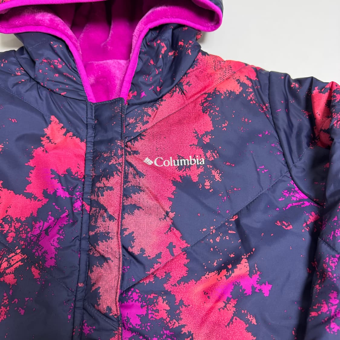 콜롬비아 빅 퍼 리버시블 점퍼 아동 L 상품이미지2