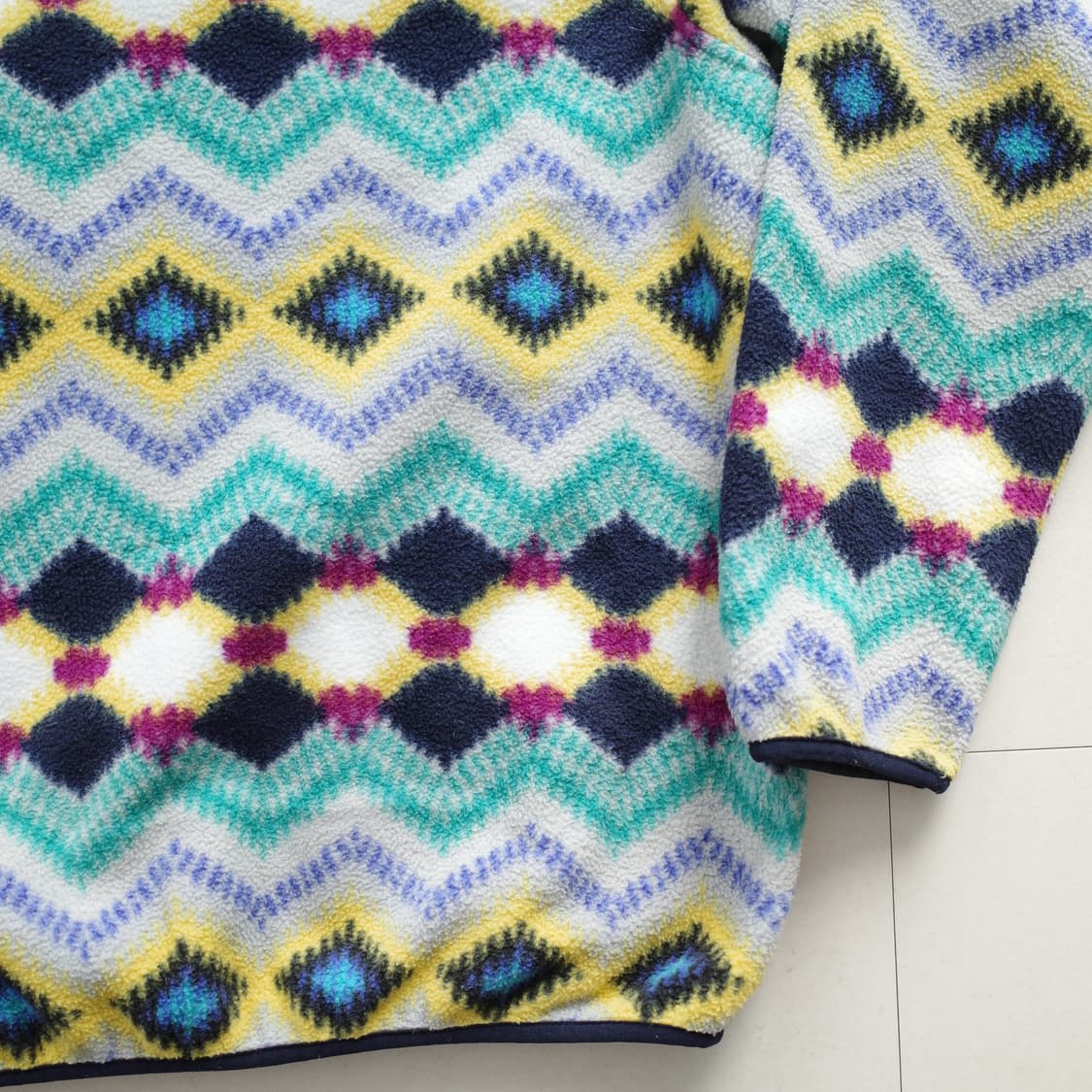 [L] 파타고니아 신칠라 스냅티 에스닉 아즈텍 패턴 플리스 상품이미지7