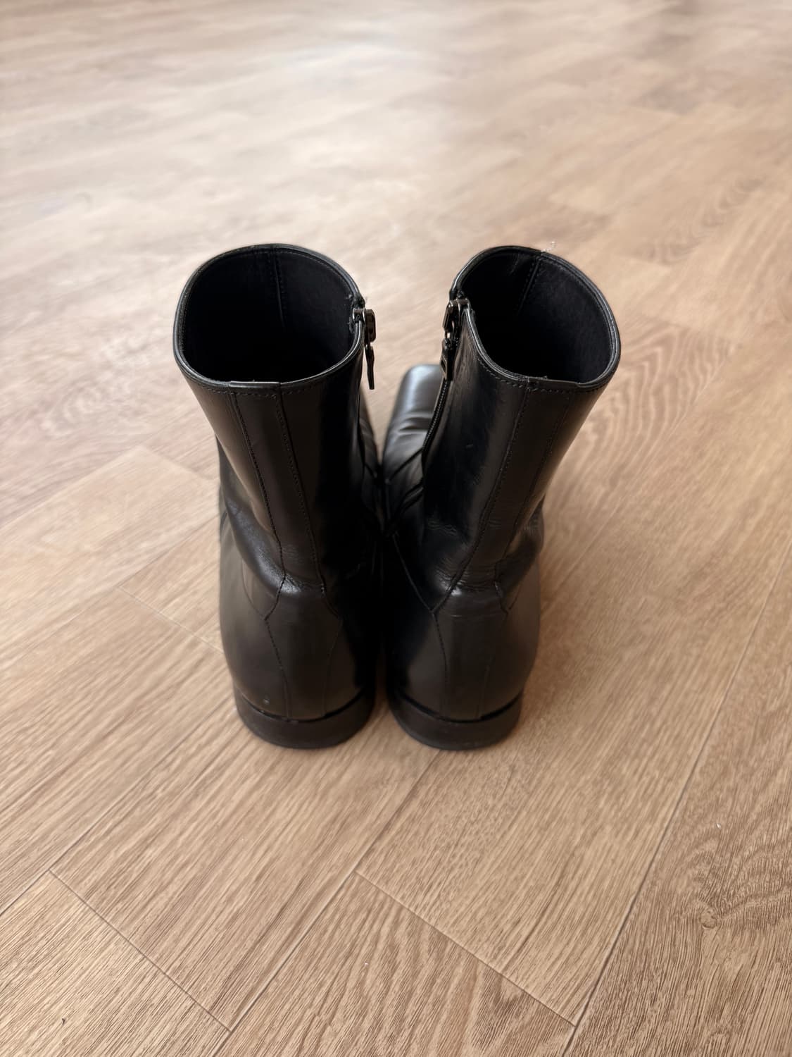 00s Square-Toe Side Zip Boots 상품이미지8