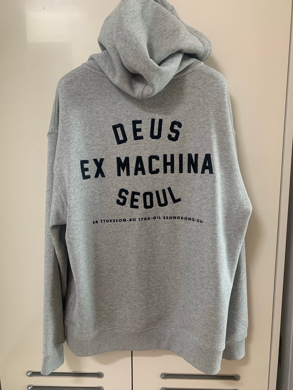 (100) 데우스 엑스 마키나 어드레스 후드집업 그레이 상품이미지2