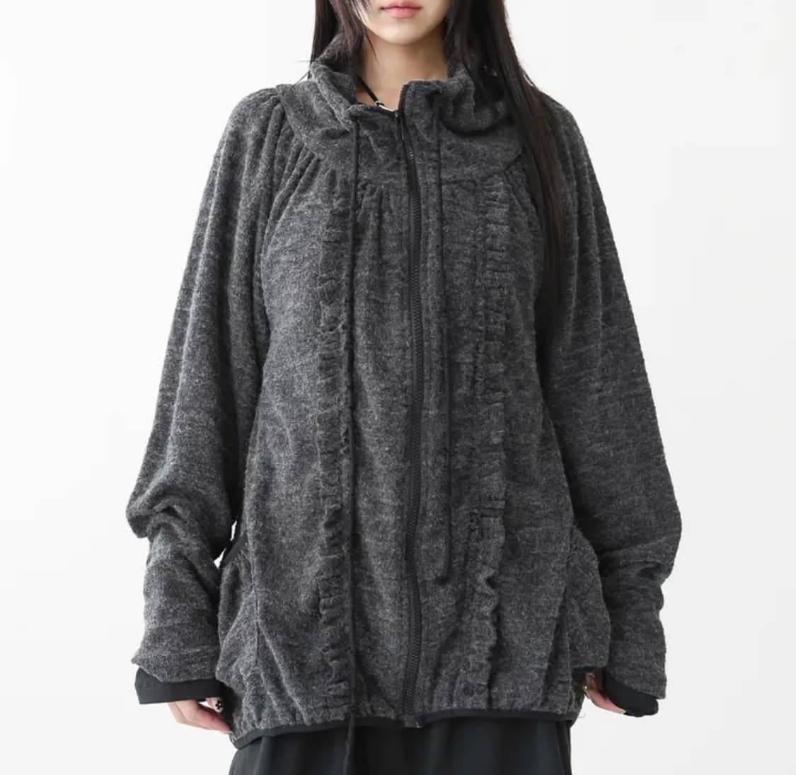 모리걸 가디건 플리스 상품이미지1