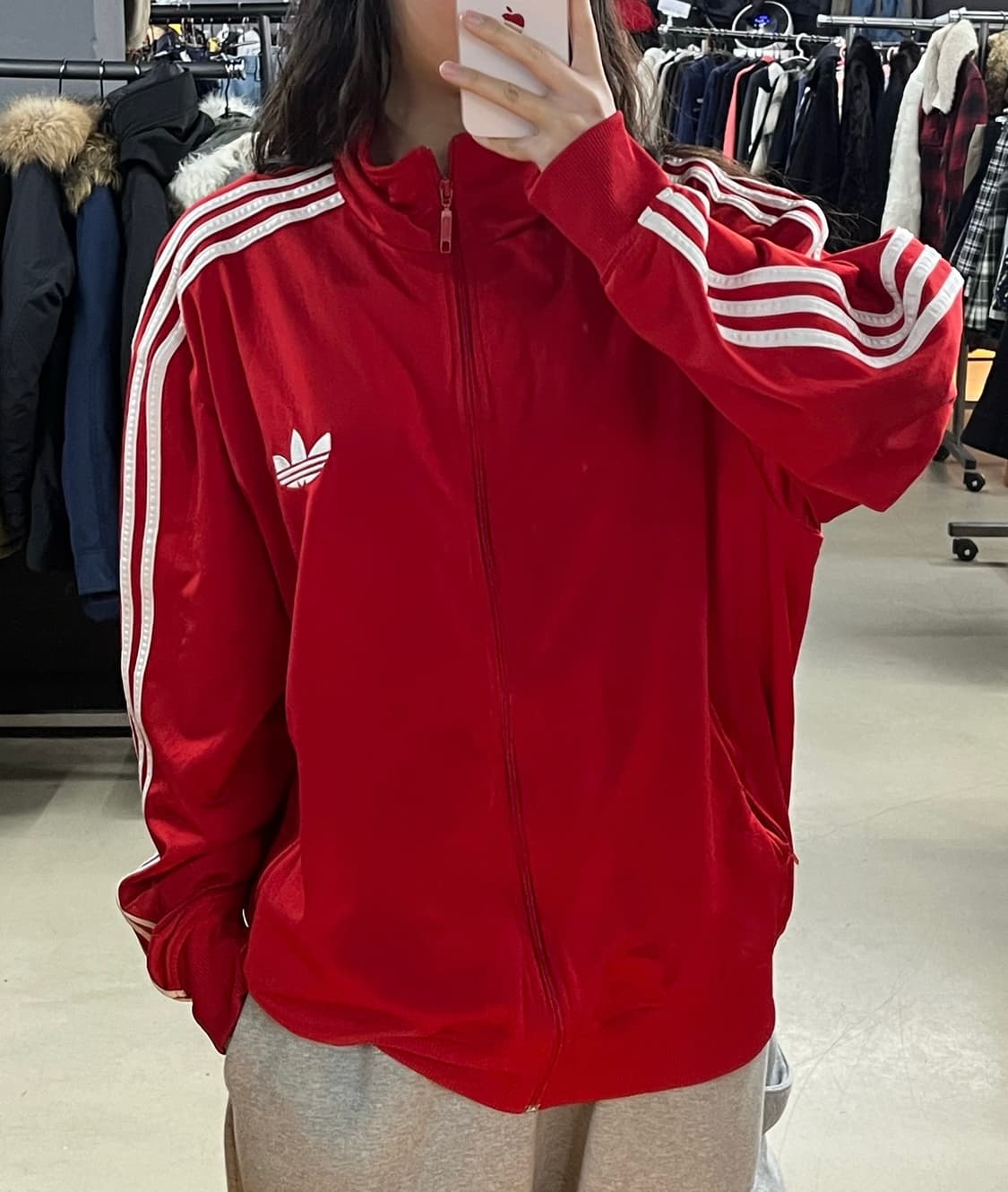 아디다스 레드 구파 져지 상품이미지1