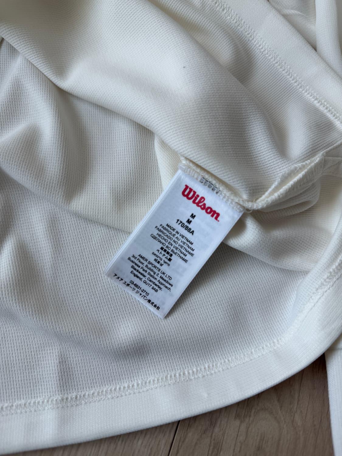 윌슨 테니스 카라 티셔츠 M 상품이미지4