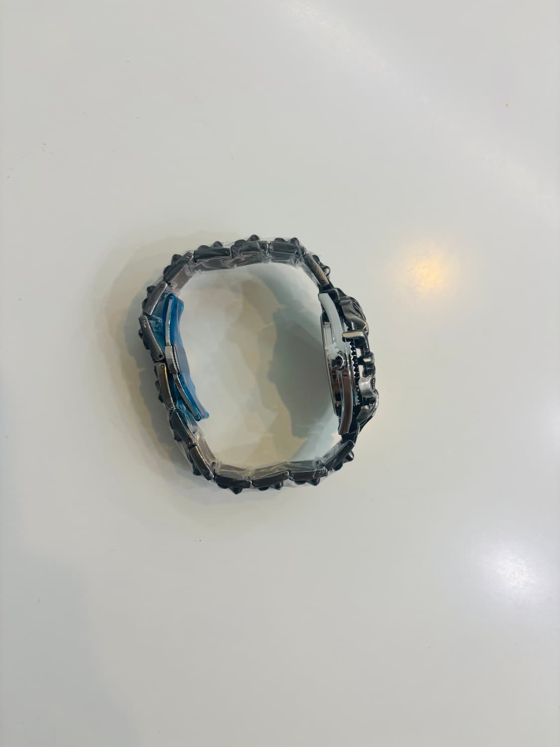 블랙 메탈 아트워크 시계-스트릿 크롬 감성 상품이미지3