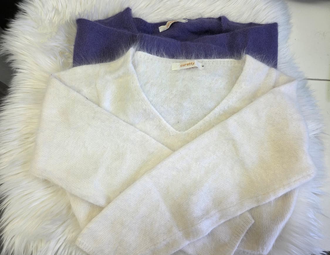 curetty 앙고라 가디건등 총4종 xs#새상품 상품이미지1