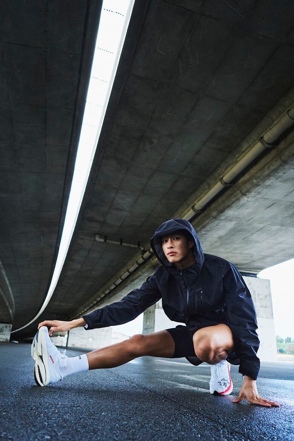 데상트 러닝 3L 방수자켓 바람막이 상품이미지2