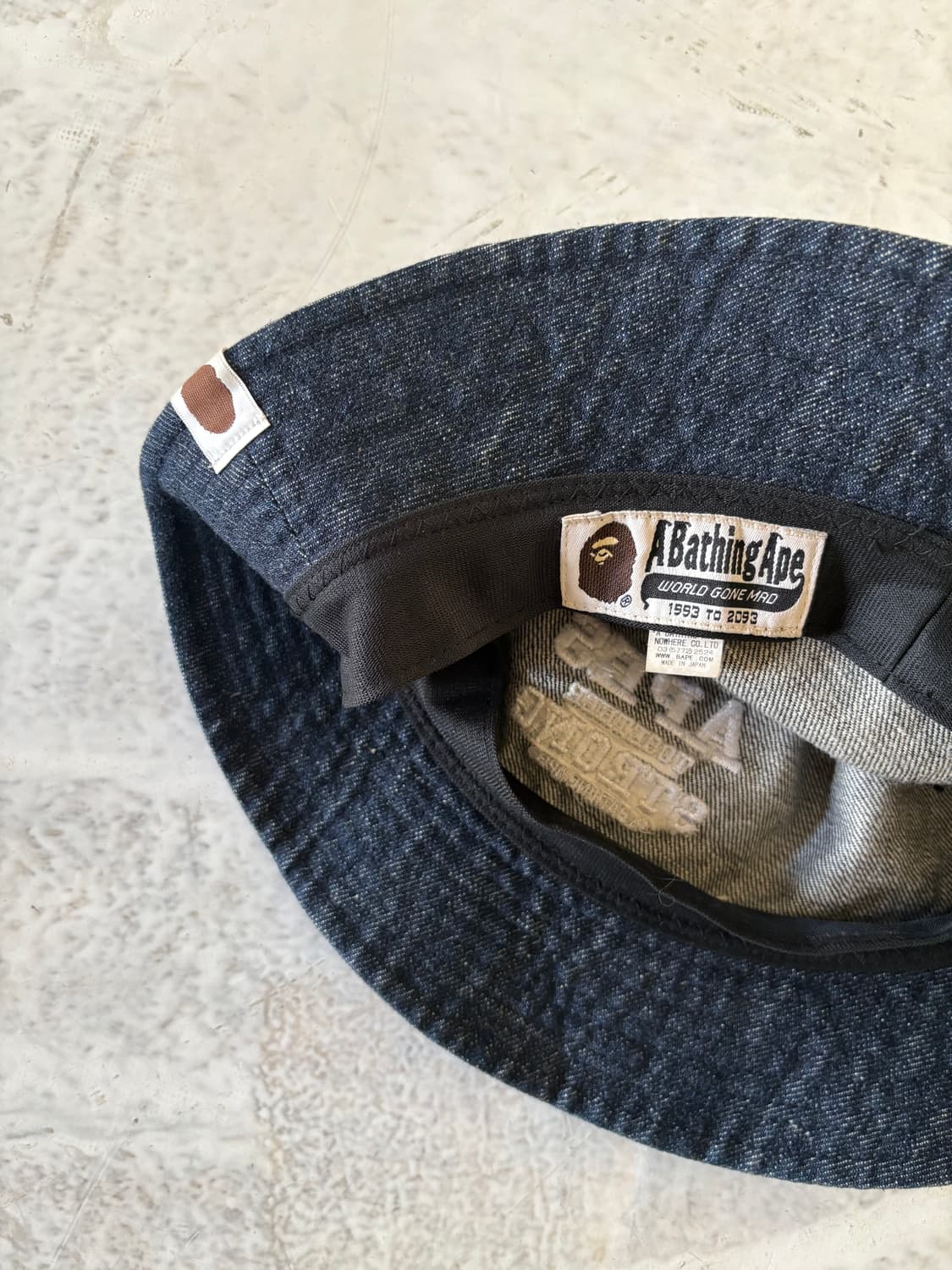 A Bathing Ape Denim Bucket Hat 상품이미지3