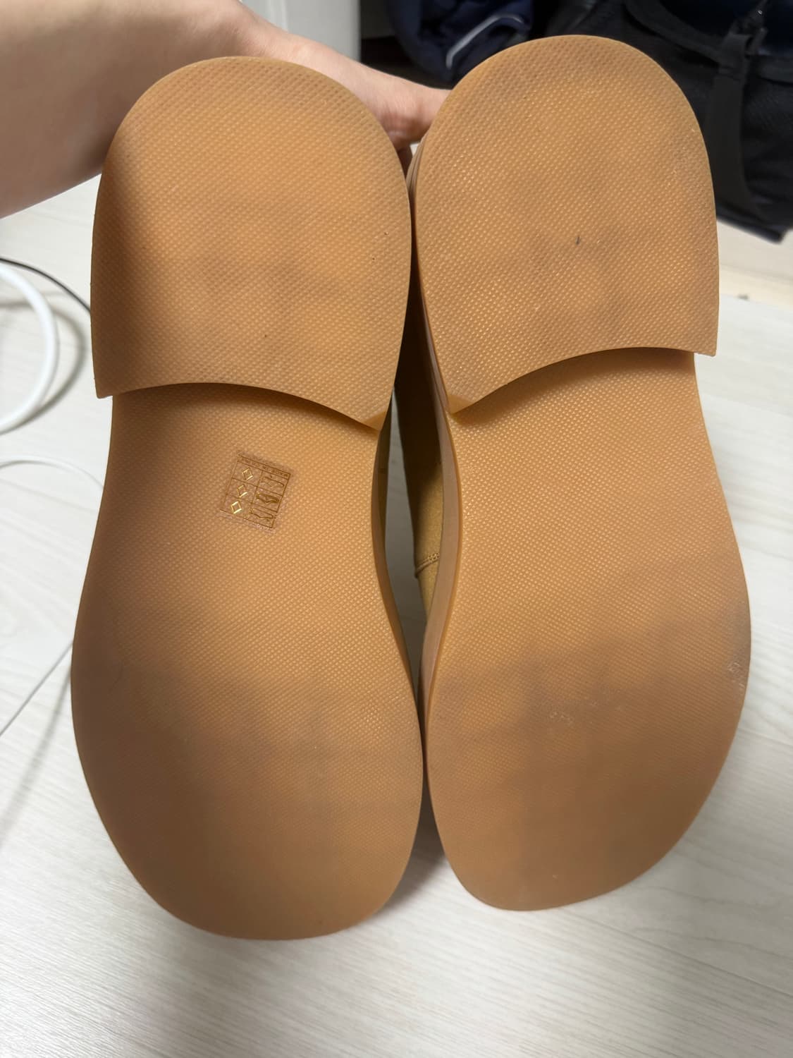 빈티지 스웨이드 브라운 더비 슈즈 상품이미지5