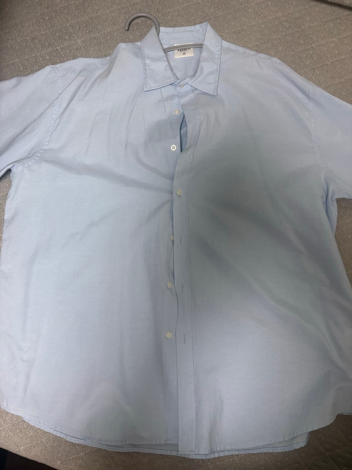 하늘색 셔츠 m 사이즈 상품이미지1