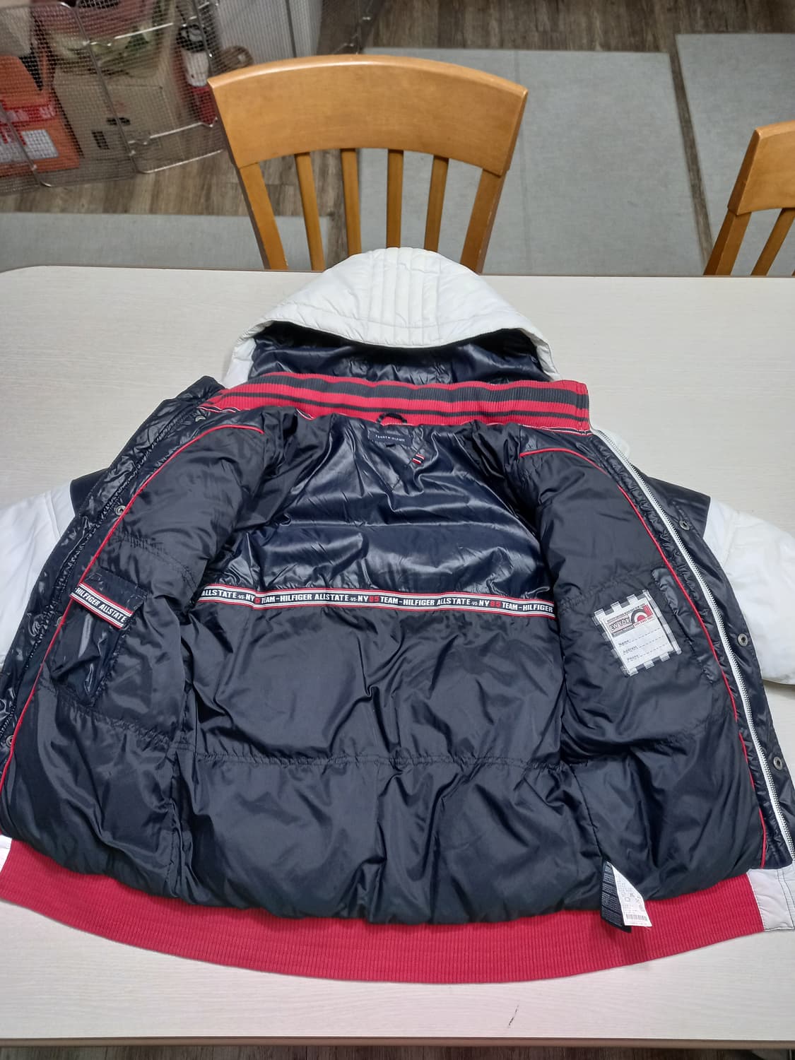 S80 Tommy&Hilfiger 숏패딩 화이트 S-203 상품이미지5