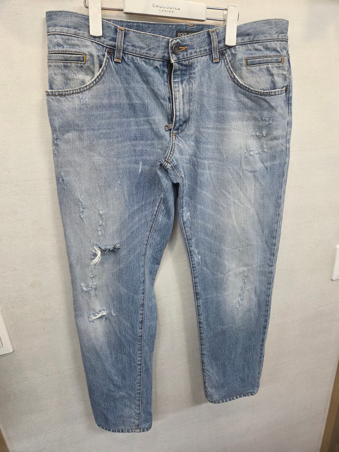 돌체앤가바나 빈티지 테이퍼드 데님팬츠 36 상품이미지5