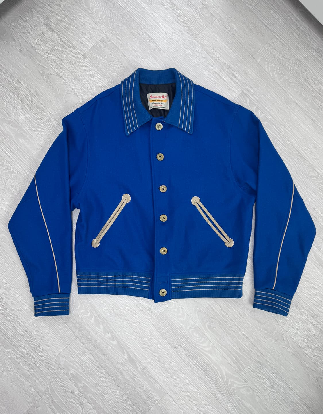 앤더슨벨 SUUNY VARSITY CARDIGAN JACKET 상품이미지3