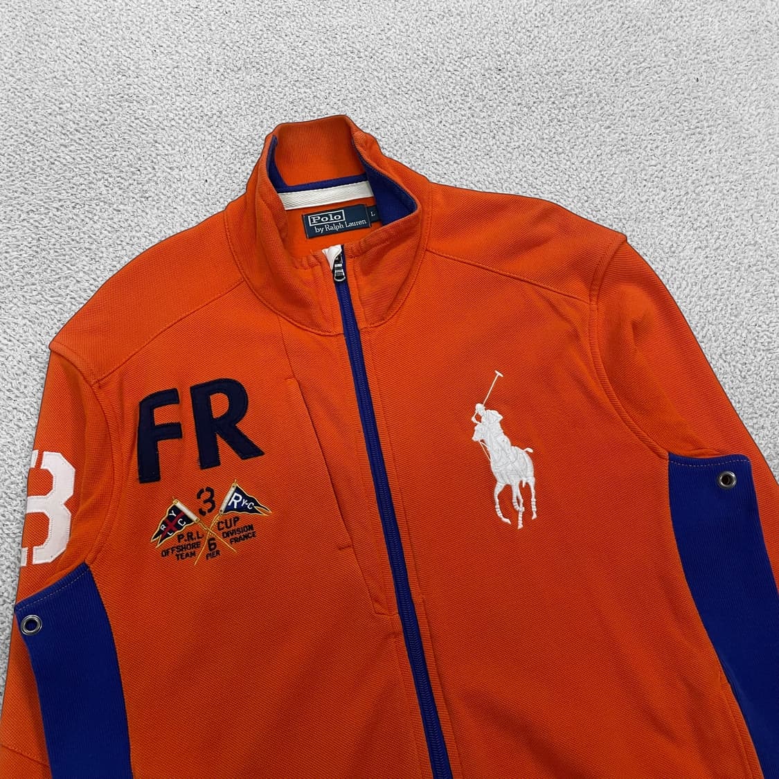 폴로 랄프로렌 빅포니 치프키프 집업 자켓 오렌지 상품이미지3