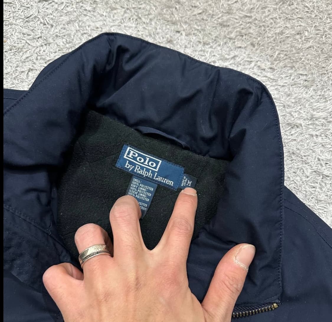 폴로 랄프 로렌 점퍼 자켓 네이비 상품이미지3