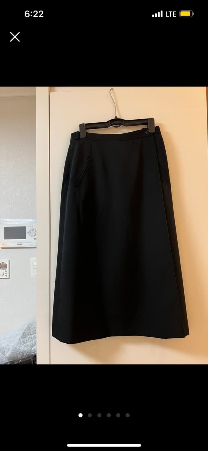 유럽 빈티지 랩 스커트 상품이미지1