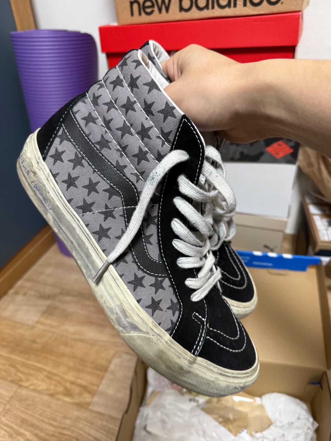 반스 X 비앙카샹동 스케이트 하이 275 상품이미지5