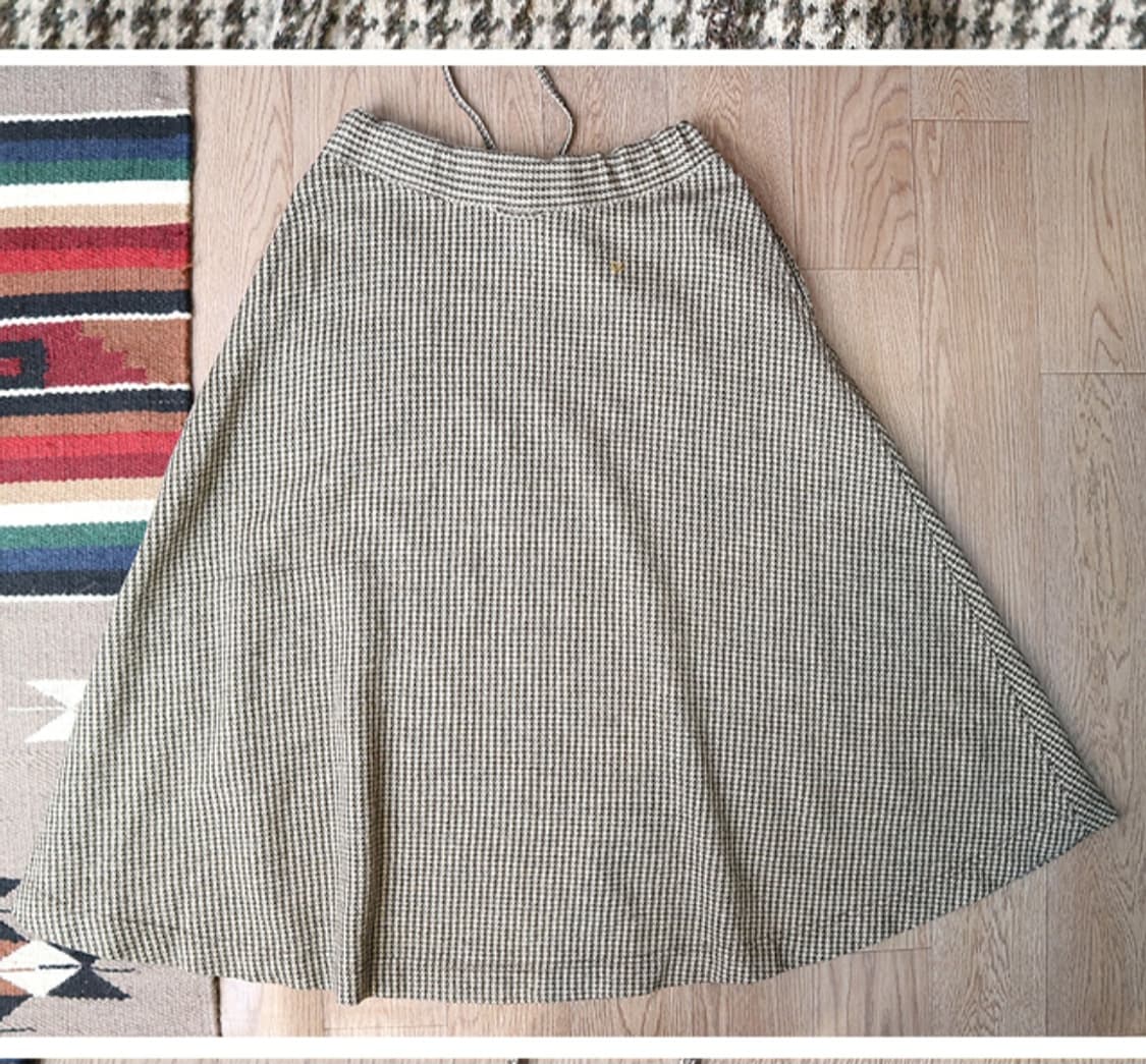 일본판 45RPM 울 스커트 최상 컨디션사용감 없는 신품급  상품이미지3