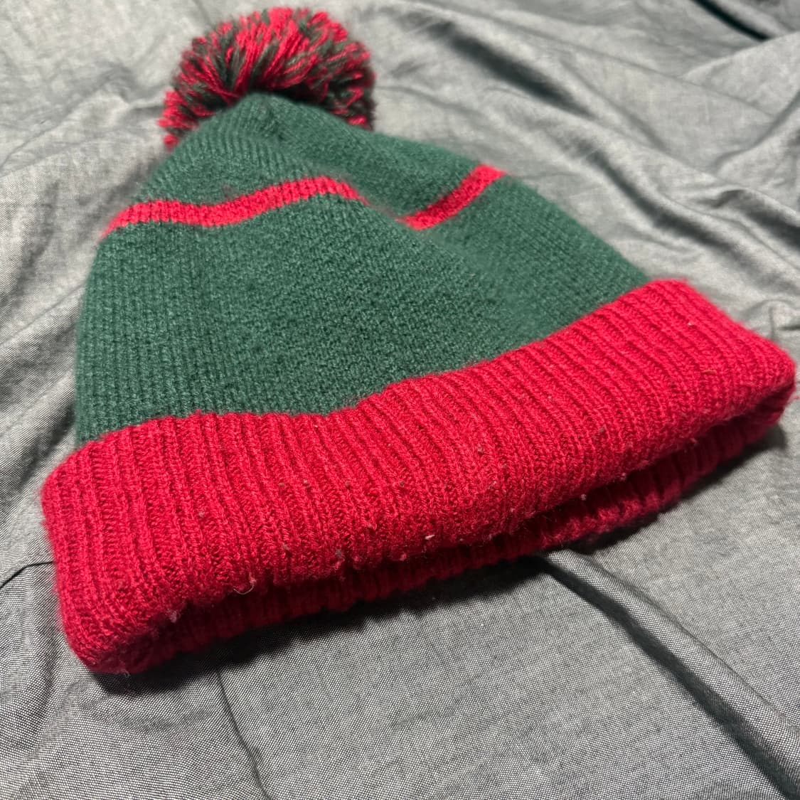 NHL Minesota Wild Knit Pom Beanie  상품이미지4
