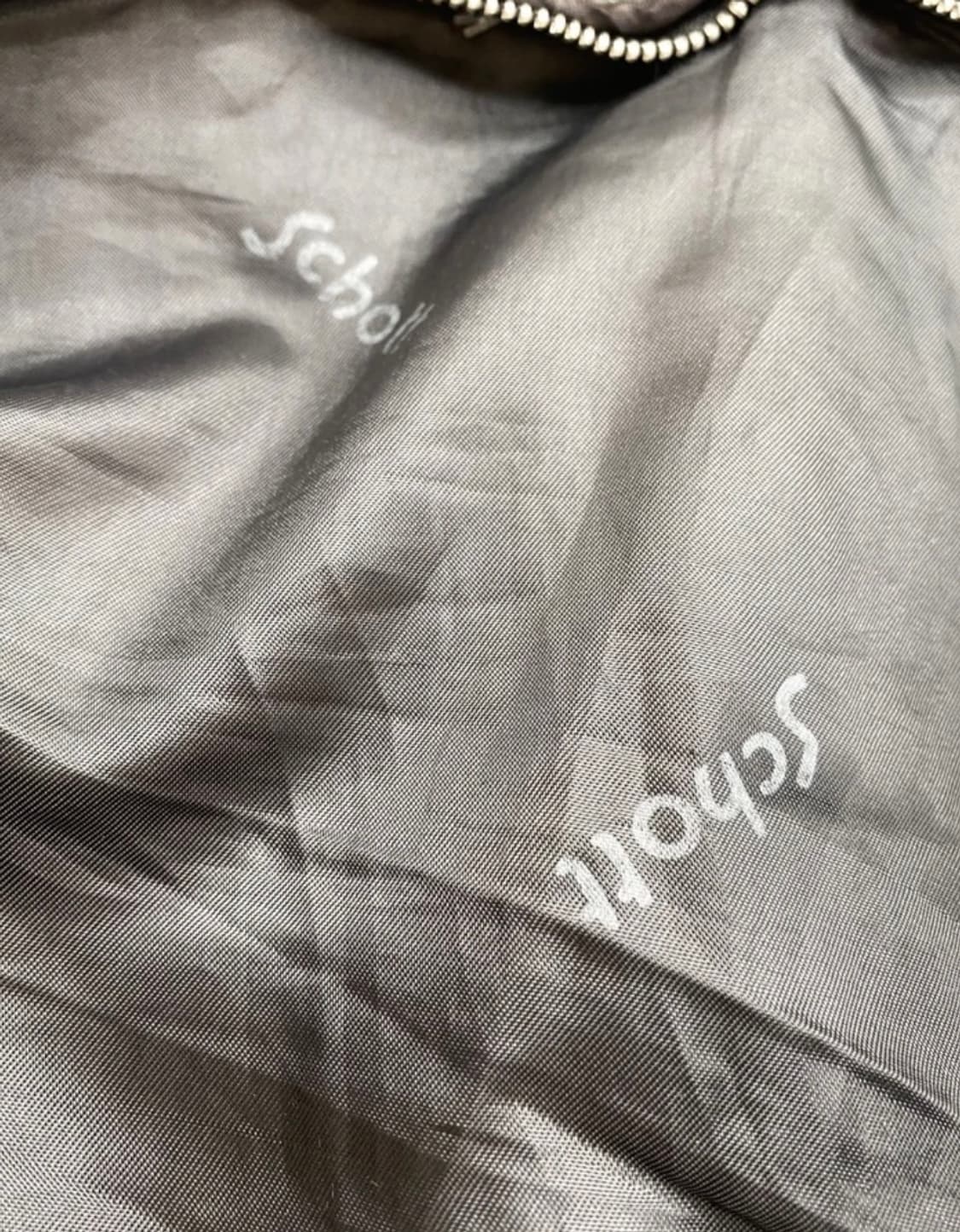 [1581]Schott black leather jacket 상품이미지6