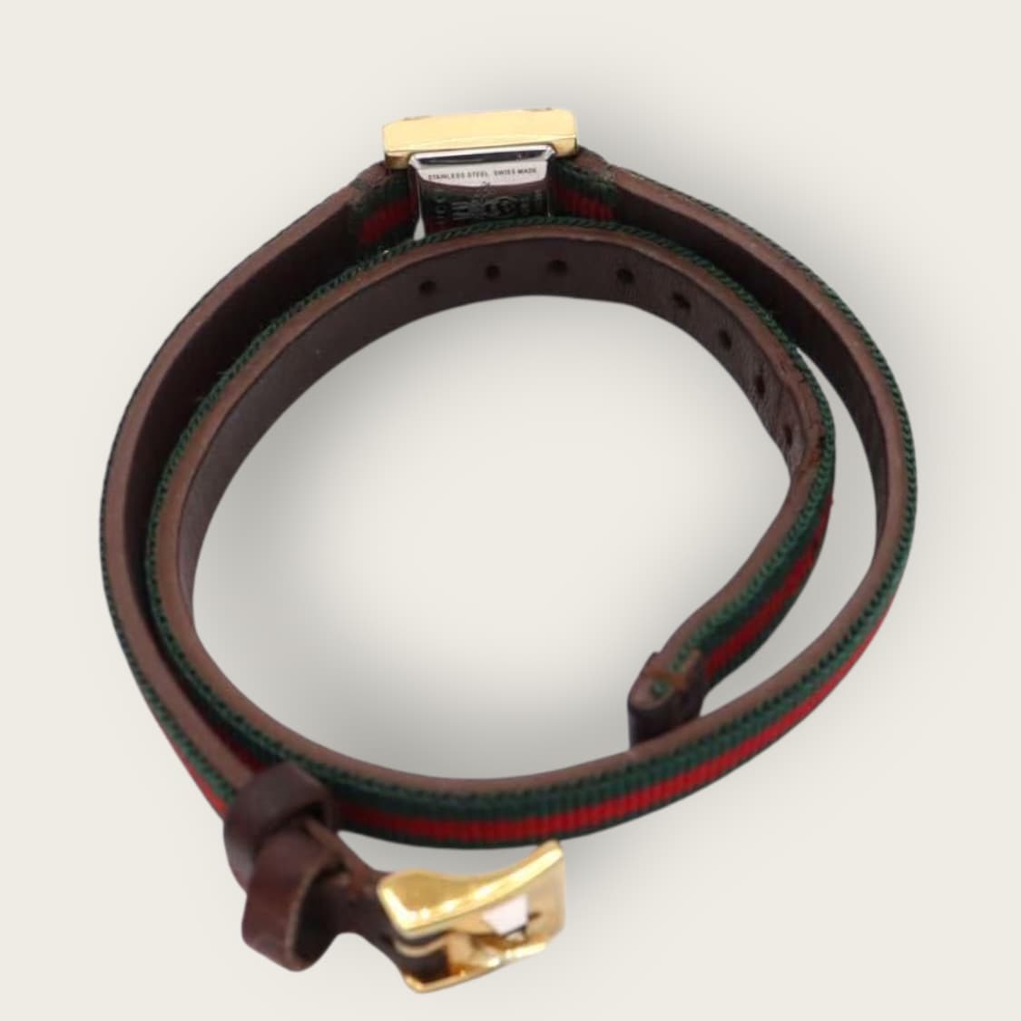 구찌 여성용 나토가죽밴드시계 YA128527 상품이미지2