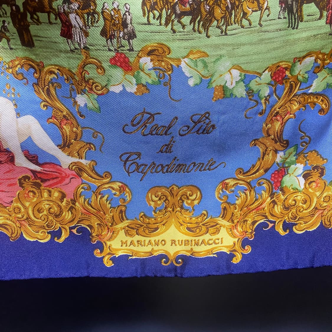 마리아노 루비나치 실크 스카프 상품이미지2